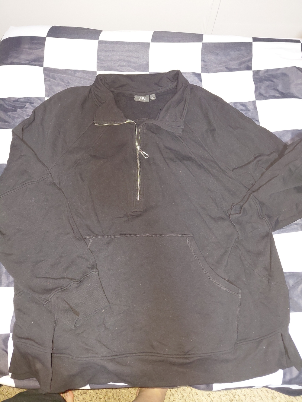 torrid Black Half-Zip Pullover Hoodie